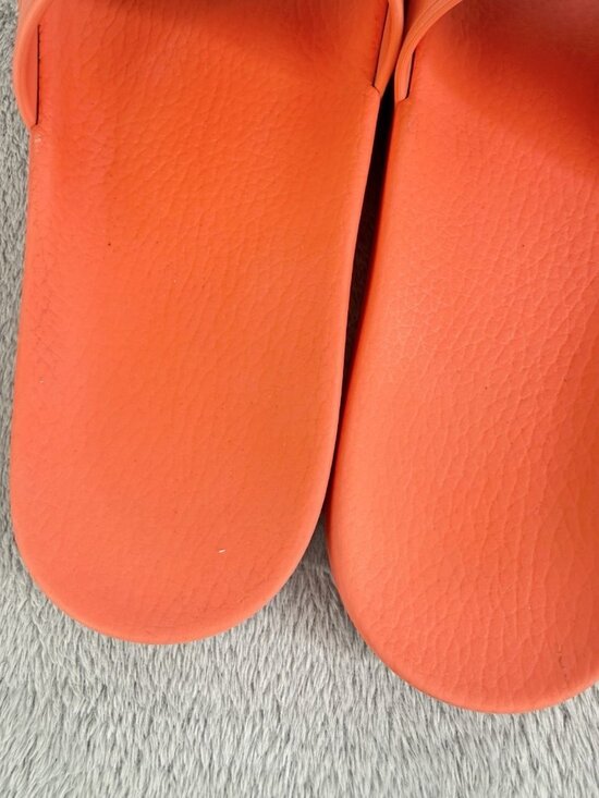 Gucci Slides Sandals Orange EU 42   Mens 8.5  Womens 12 main image 4